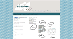 Desktop Screenshot of centresesame.com